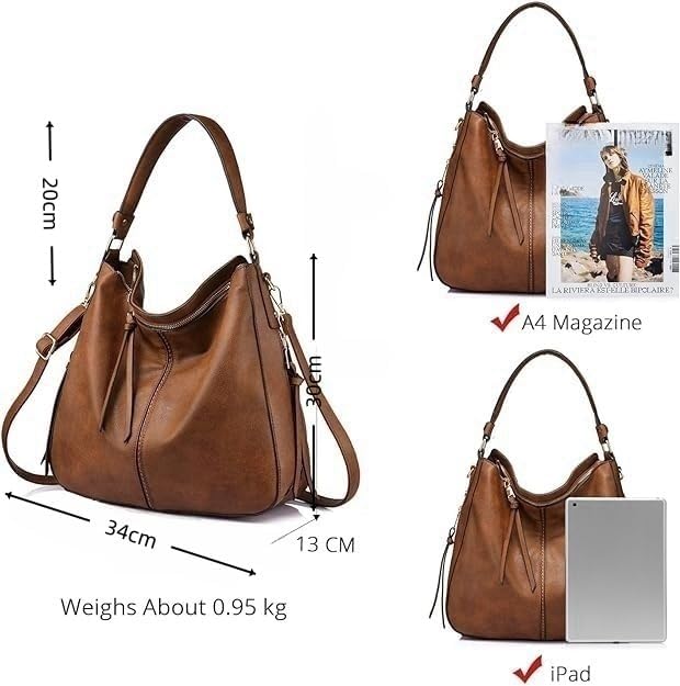 Vintage Satchel Purses and Handbags for Women with Large Capacity - Crossbody Shoulder Bags Evening Bags