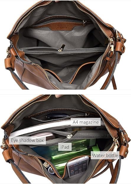 Vintage Satchel Purses and Handbags for Women with Large Capacity - Crossbody Shoulder Bags Evening Bags